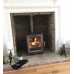Ecosy+ Hampton 5 Defra Approved - Ecodesign Ready (2022) - 5kw Wood Burning Stove - 7 Year Guarantee - Burnt Grey